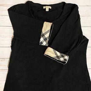 Burberry Brit check cuff top